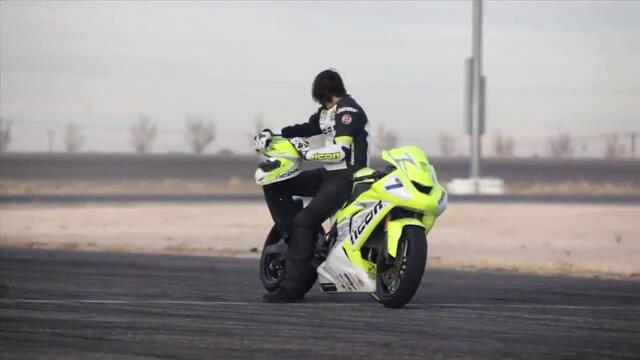 Motorcycle vs. Car Drift Battle