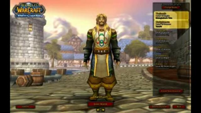 World Of Warcraft Characters ( 12_22_09 )- YouTube