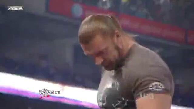 Triple H пребива Sheamus HD