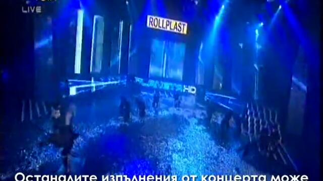 100 KILA изригна на сцената в Зала1 на НДК в дует с Галена - 11 Годишни награди на Телевизия Планета 26.02.2013