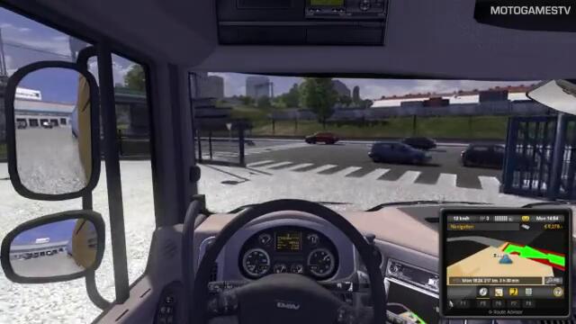 Euro Truck Simulator 2 Demo - Quick Mission Gameplay