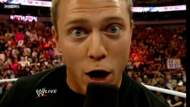 WWE Raw - Миз говори за Скалата Raw 07.03.2011