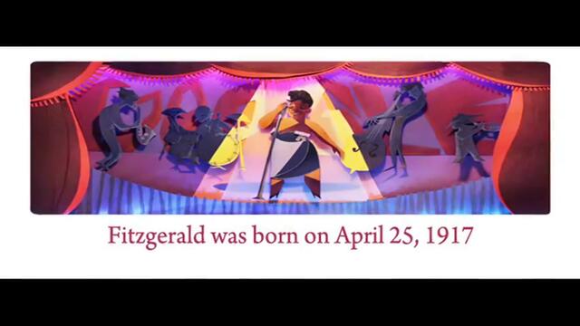 Ела Фицджералд (Ella Fitzgerald) - Кралицата на Джаза празнуваме в Google