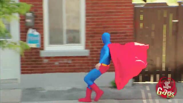 Супермен в действие - Скрита камера