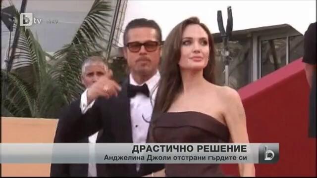 Анджелина Джоли отстрани двете си гърди заради висок риск от рак