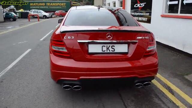 Mercedes C63 Amg W204 Coupe Cks exhaust