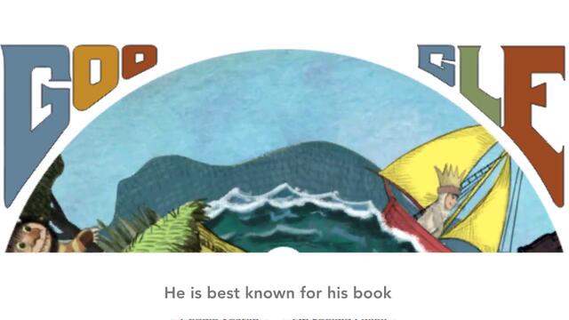 Maurice Sendak (Морис Сендак) - Google Doodle