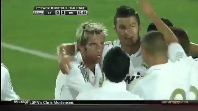 Cristiano Ronaldo вкарва много хубав гол