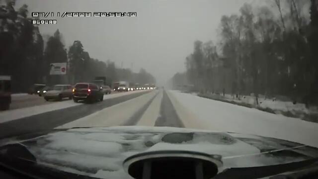 Тежки инциденти с камиони в Русия