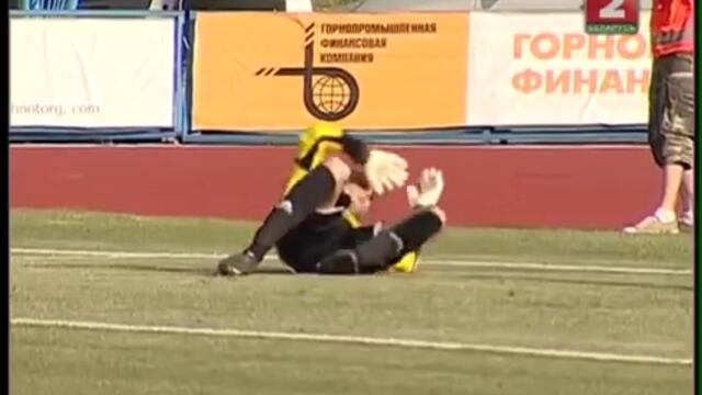 Как се вкарва гол от 70 метра?