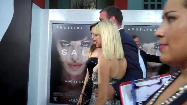 Angelina Jolie &amp; Naomi Watts at the _Salt_ premiere