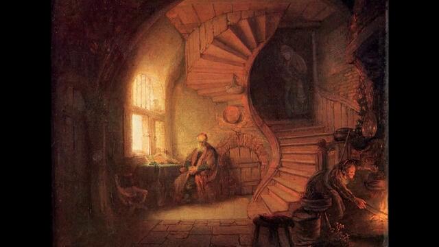 Рембранд ван Рейн - Философ в медитация (Rembrandt van Rijn)