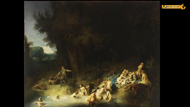 Рембранд ван Рейн (Rembrandt van Rijn) - Das Bad der Diana