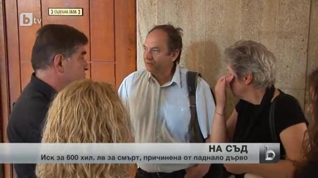 Семейство иска 600 000 лв. кръвнина заради паднало дърво, убило човек