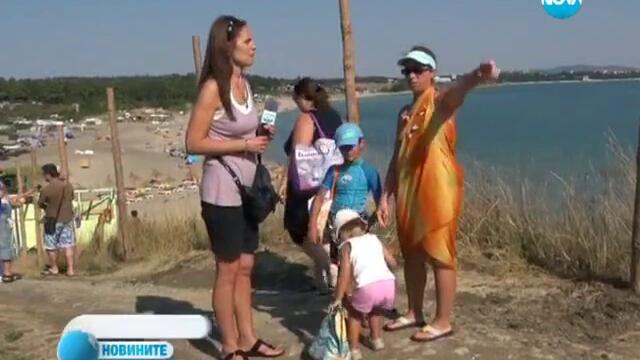 Необезопасени ровове се появиха до плажа на къмпинг "корал"