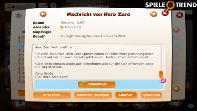 Hero Zero- Едно клипче за германската версия