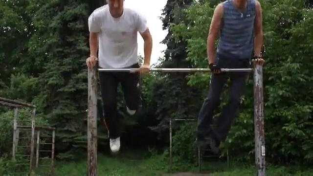 Street fitness in Bulgaria