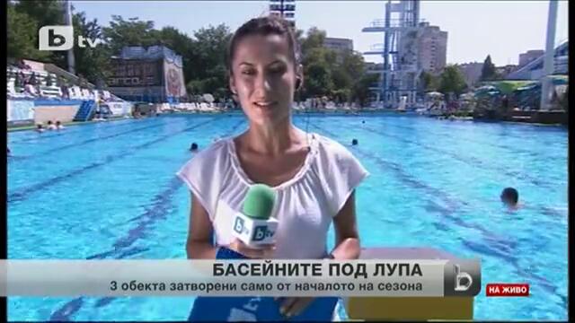 Масови проверки на откритите басейни