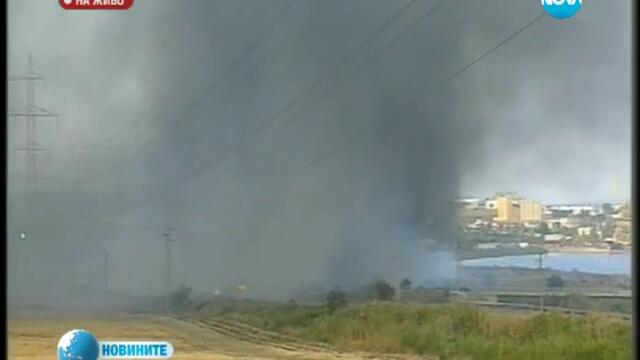 Цистерна с пропан-бутан се взриви близо до Варна