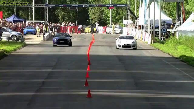 Ford Mustang Gt500 vs Porsche Panamera Turbo S stage1