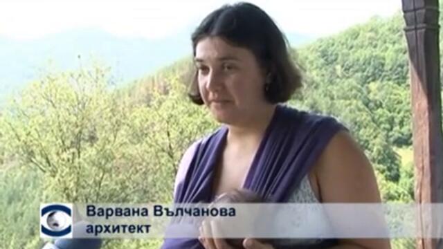 Българска архитектка строи къщи само с естествени материали