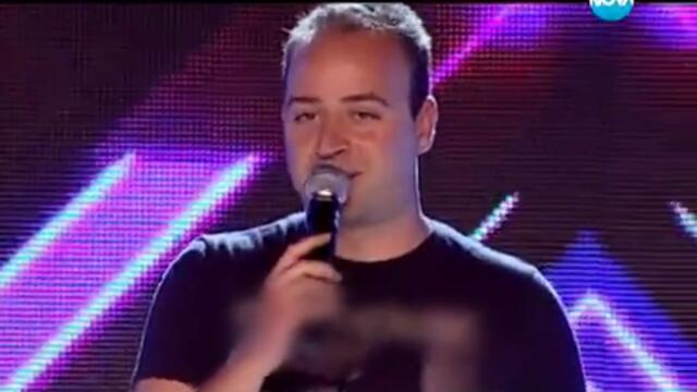 Политик от РЗС изуми журито - X Factor 2 Bulgaria (09.09.2013)