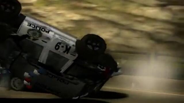 NFSMW - Traffic Car In Roadblock