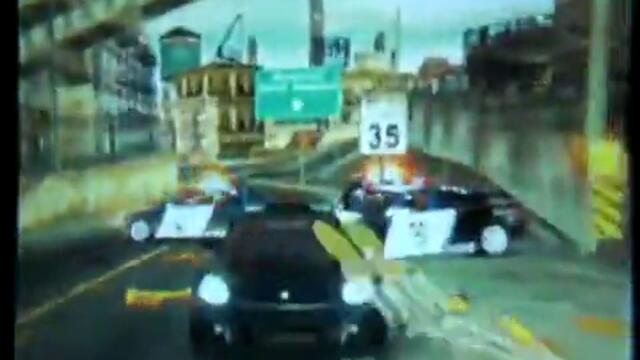 NFSMW Police Roadblock Ghost Glitch