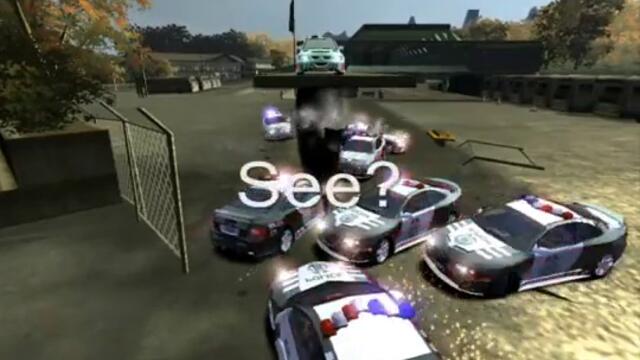 NFSMW_ Police unreachable point