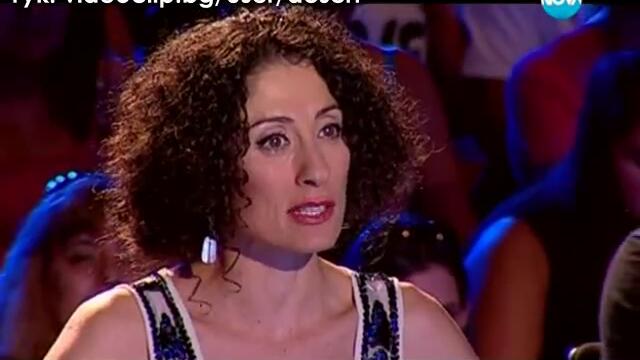 15-годишна тинейджърка вдигна журито на крака - X Factor 2 Bulgaria (17.09.2013)