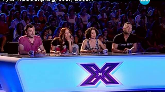 Момчето, което шокира журито и публиката на X Factor 2 Bulgaria (17.09.2013)