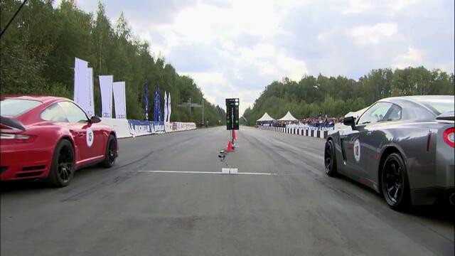 Porsche 911 Turbo Switzer R800 vs Nissan Gt-r Switzer R850