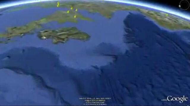 Удивително!!! Изключителни тайни места в Google Earth