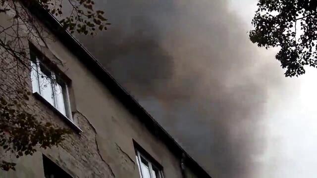 Голям пожар в центъра на София