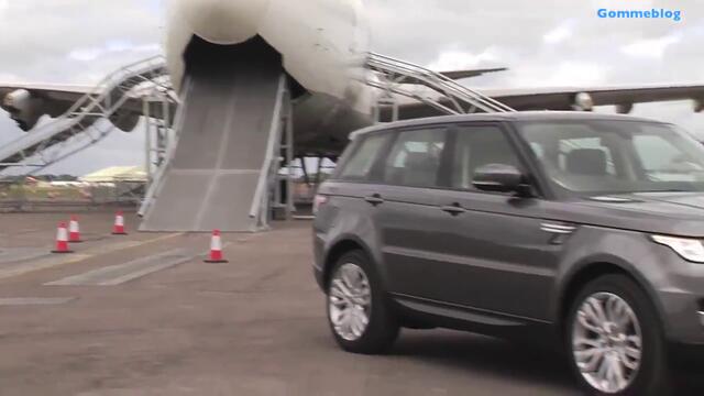 Шофиране на Range Rover в Boeing 747 !