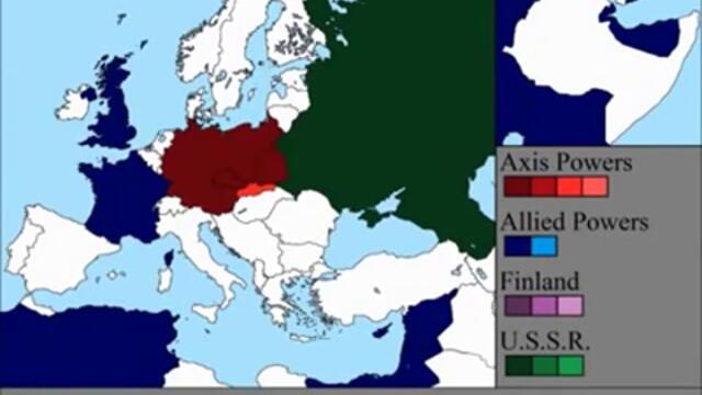 Втората световна война в 7 минути