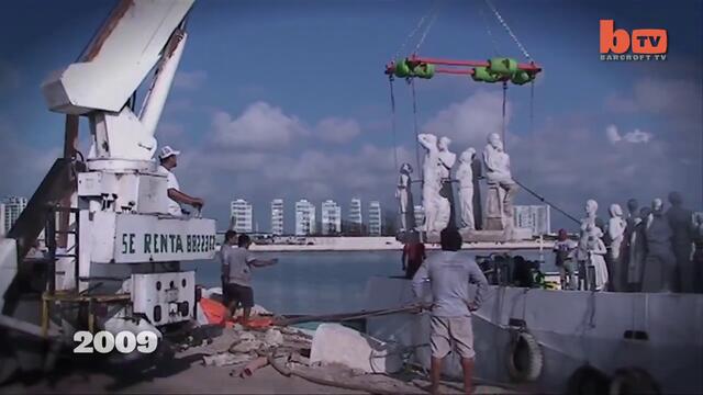 Изключителни Подводни Скулптури - След 4 г. Арт инсталацията е завършена