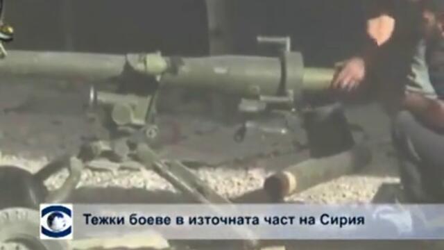 Сирийски военни самолети бомбардираха град Дейр аз Зур