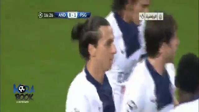 Anderlecht 0-5 PSG  23.10.2013 HD  Рецитал на Ибра преди да вземе скалпа на Кристиано Роналдо!