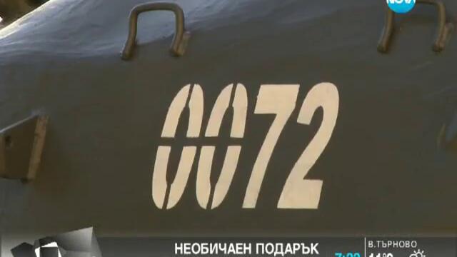 Пазарджишко село се сдоби с танк  Машината Т-72 я няма дори във Военния музей у нас