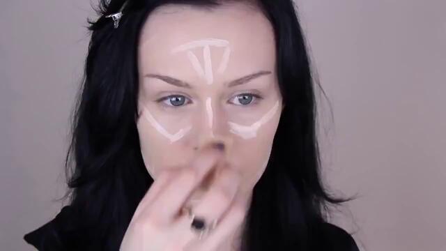 Vampire - Halloween Makeup Tutorial (Вампир - Грим Урок за Хелоин)