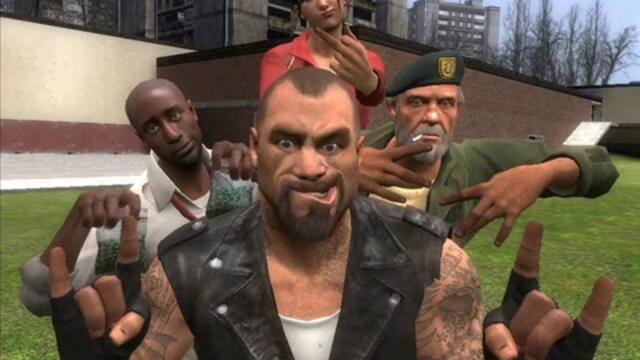 Left 4 Dead + Garry's mod new