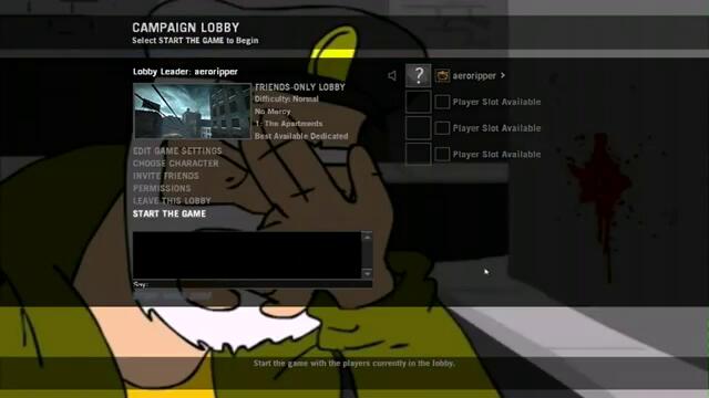 Left 4 Speed and Left 4 LOL custom menu movies