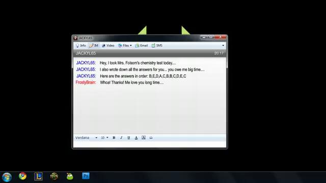 How to cheat on any test