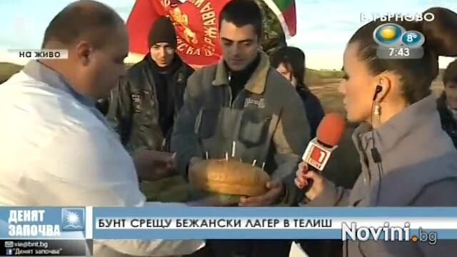 Мъж от Телиш заплаши да се самозапали! Не иска бежанци  Прочети повече на: http://www.novini.bg/