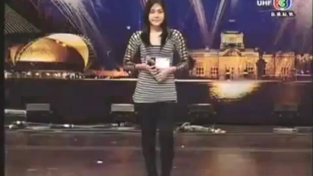 Жена пее с мъжки и женски глас едновременно-тайланд търси талант