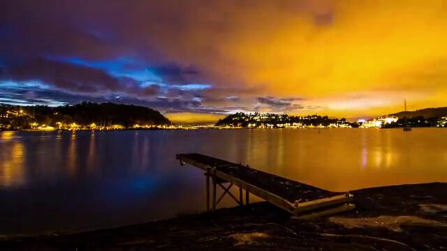 Красотата на Ulvoya , Норвегия