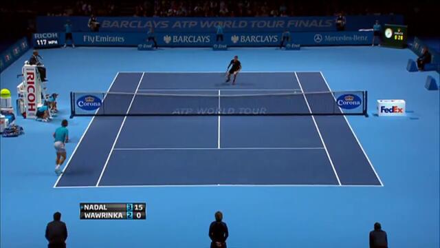 Насладете се на най-добрите точки от Финалния турнир на ATP  2013