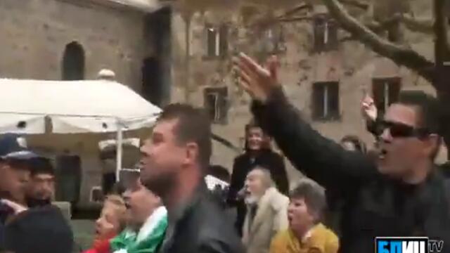 Челен сблъсък очи в очи Бареков - протестъри!