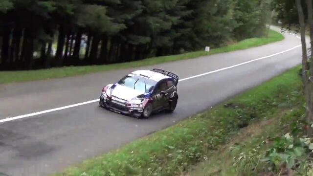 Ето така се взима завой - Ostberg big Attack - Rallye de France 2013